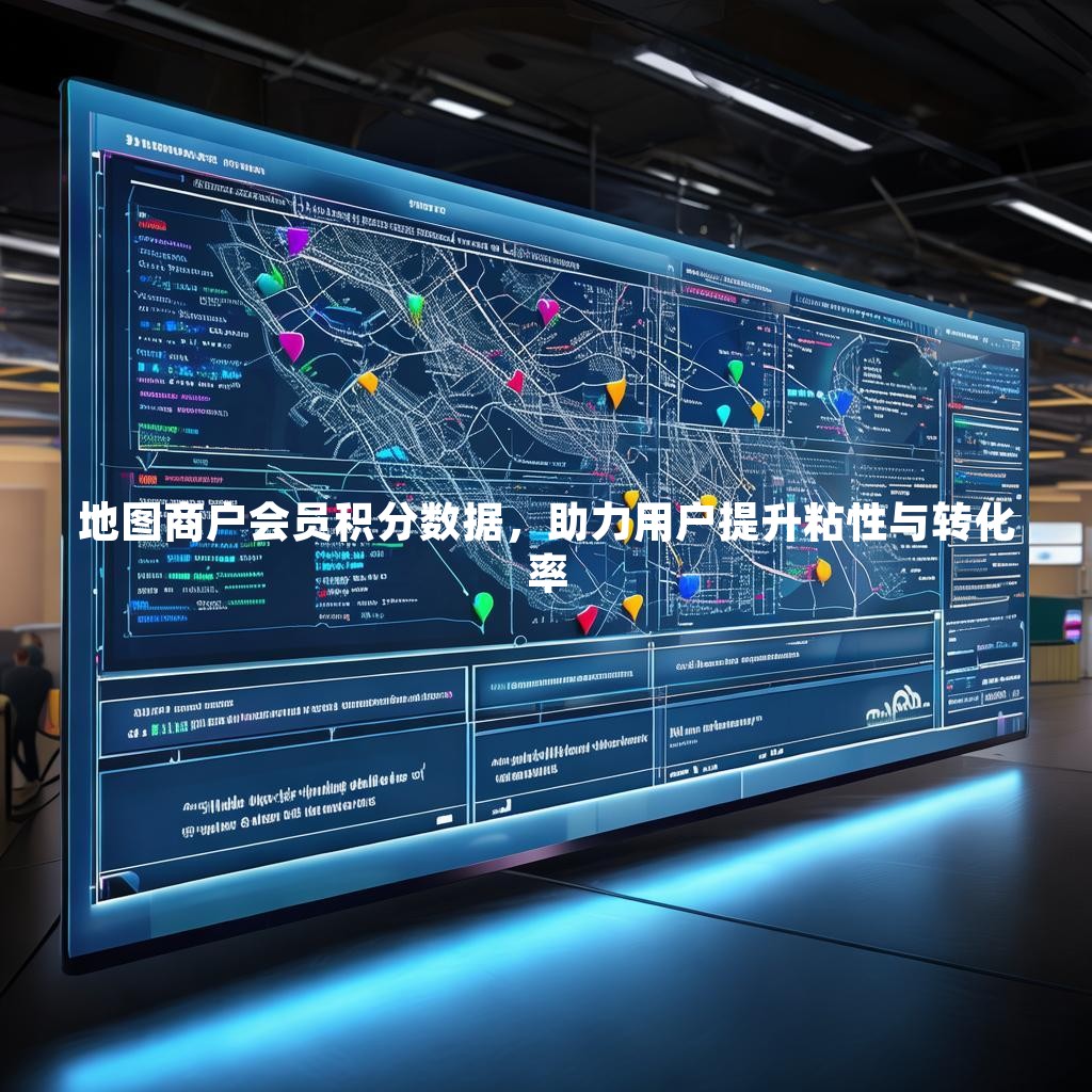 地图商户会员积分数据，助力用户提升粘性与转化率