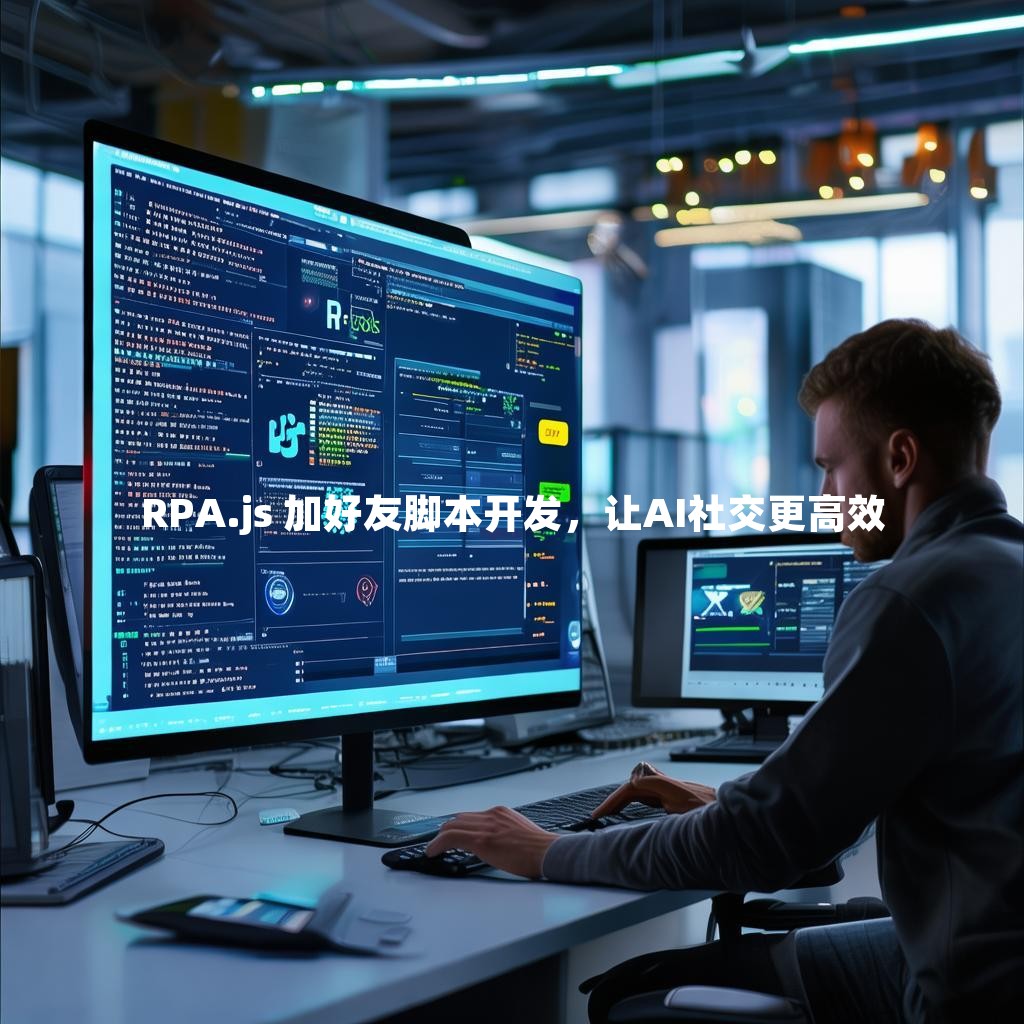 RPA.js 加好友脚本开发，让AI社交更高效