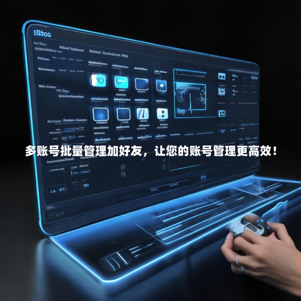 多账号批量管理加好友，让您的账号管理更高效！