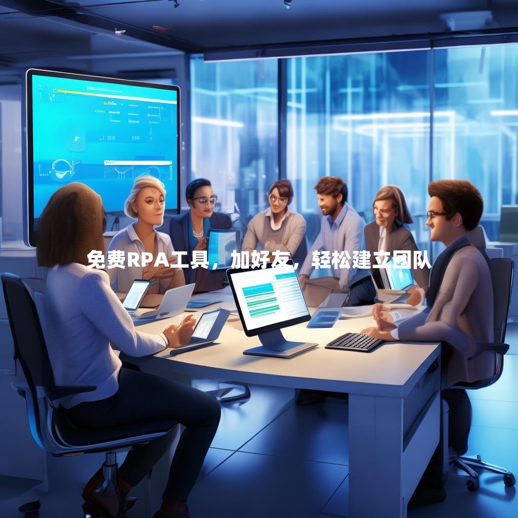 免费RPA工具，加好友，轻松建立团队