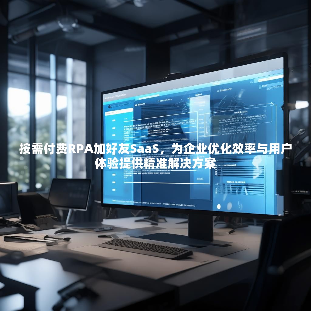 按需付费RPA加好友SaaS，为企业优化效率与用户体验提供精准解决方案
