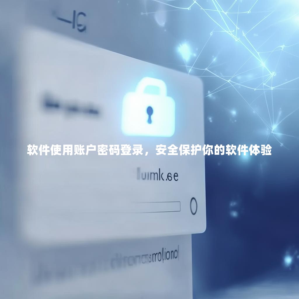 软件使用账户密码登录，安全保护你的软件体验