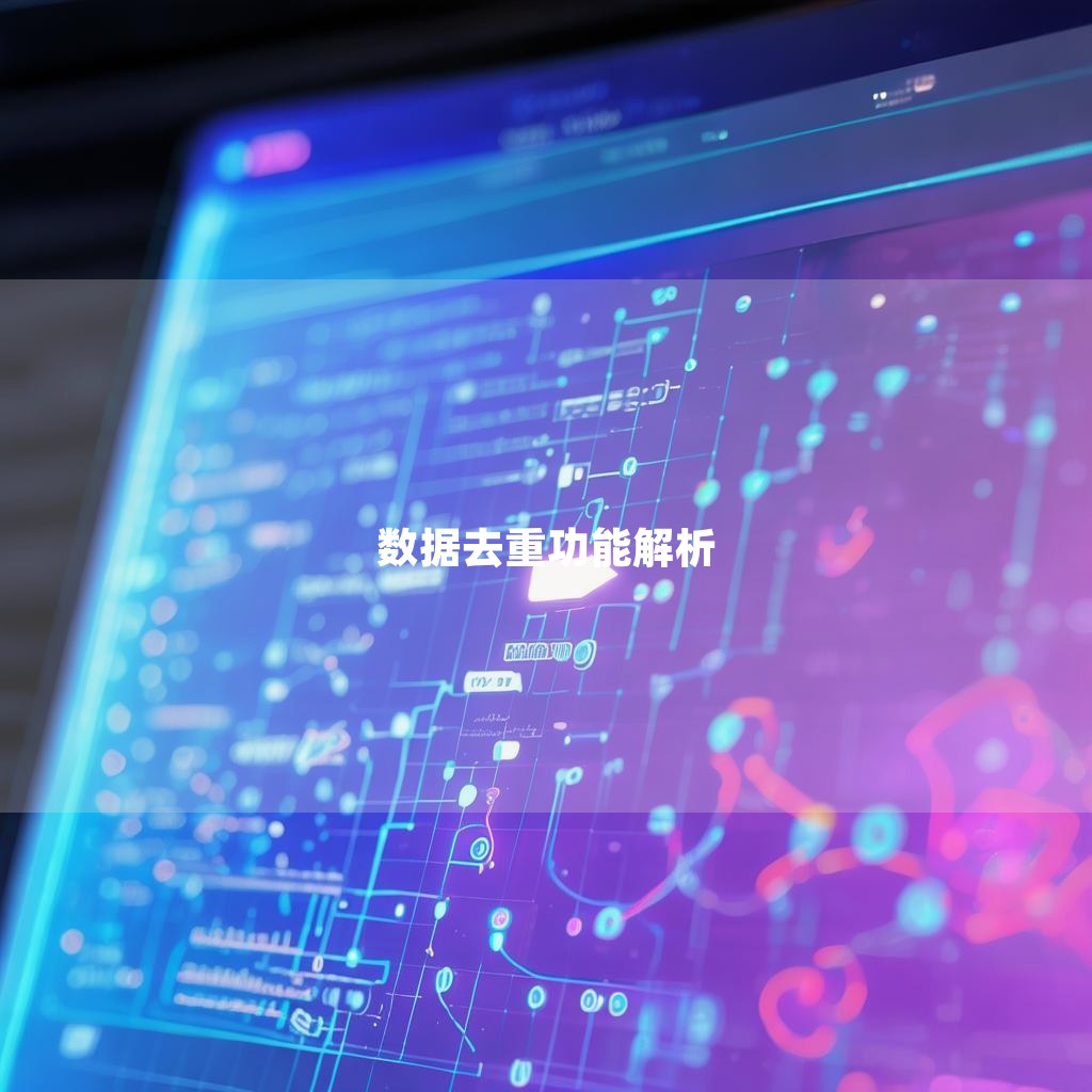 数据去重功能解析 数据去重功能解析
