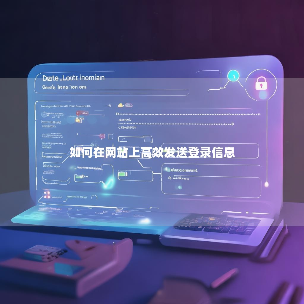 如何在网站上高效发送登录信息