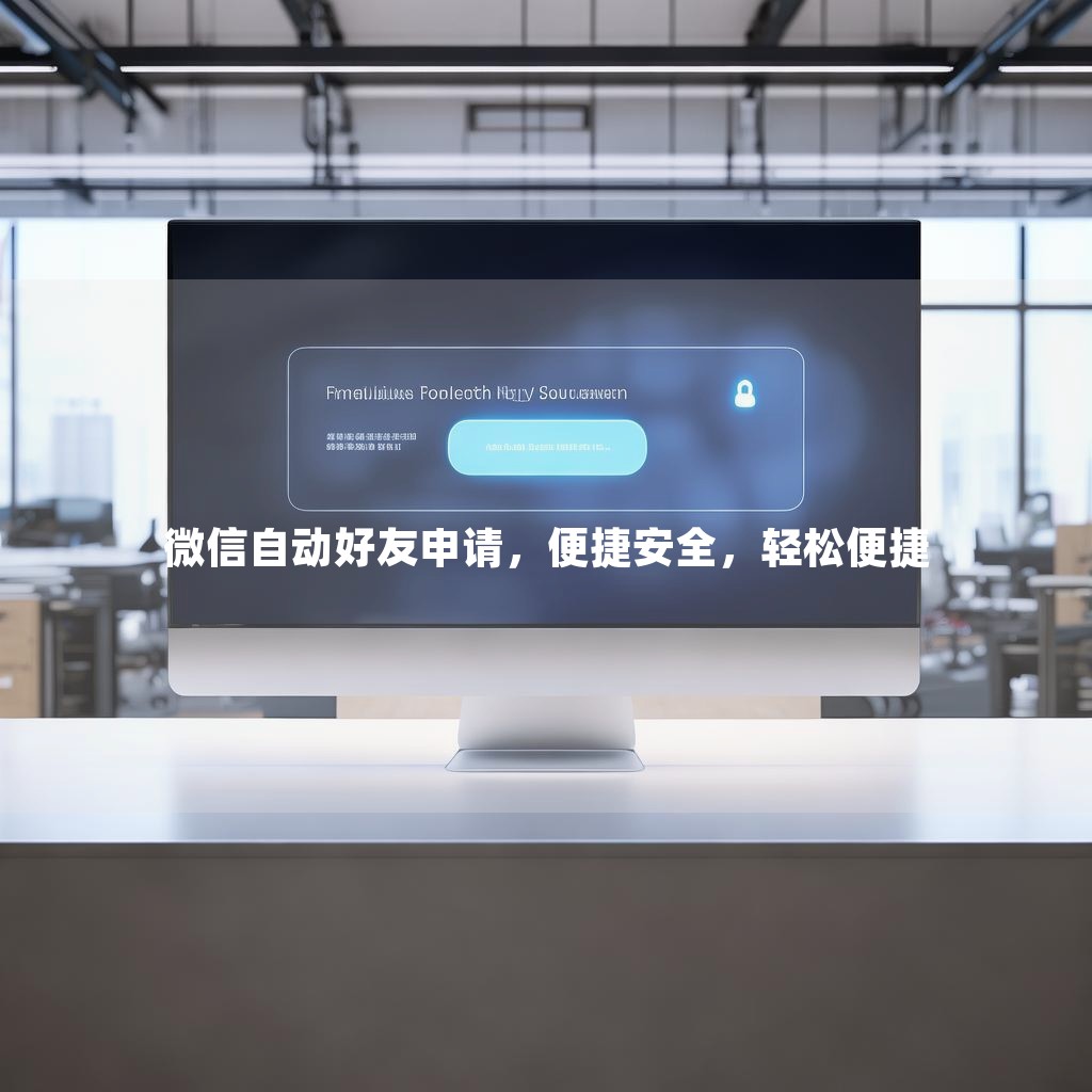 微信自动好友申请，便捷安全，轻松便捷