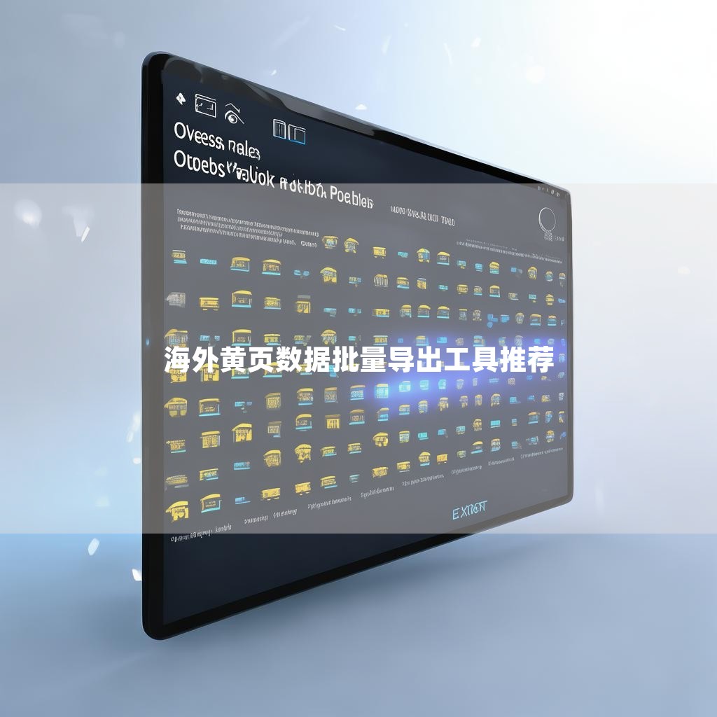 海外黄页数据批量导出工具推荐