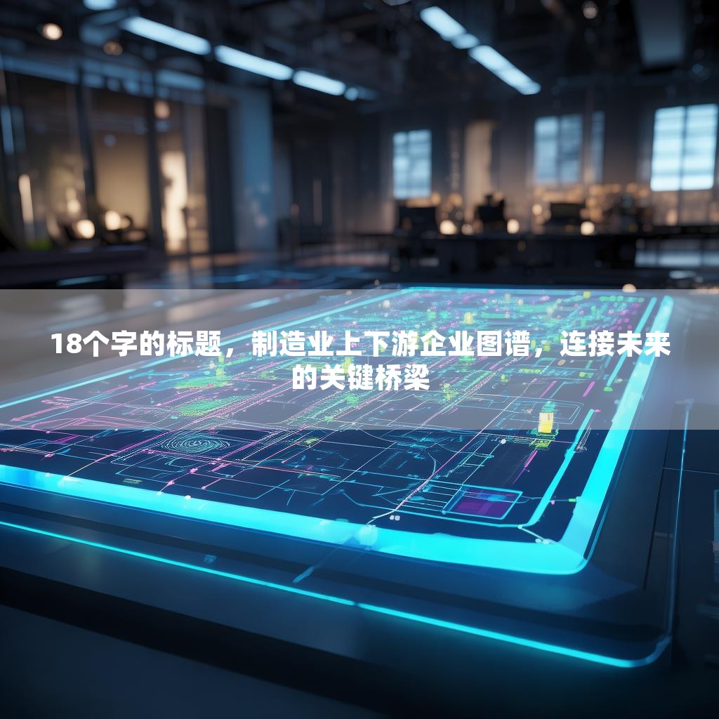 18个字的标题，制造业上下游企业图谱，连接未来的关键桥梁
